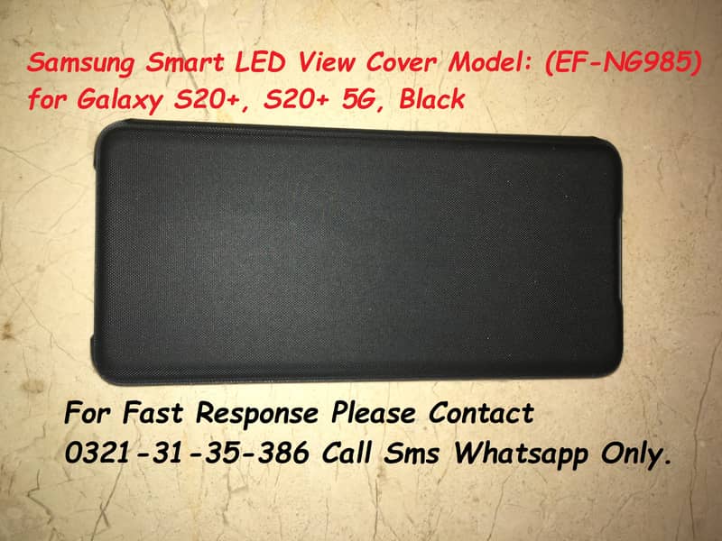 samsung smart led view cover for galaxy s20+ 3