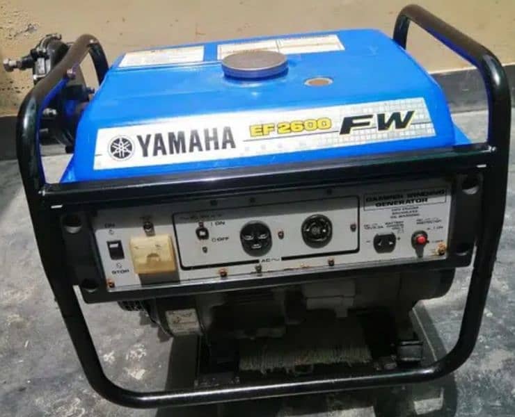 Yamaha Generator EF2600 1