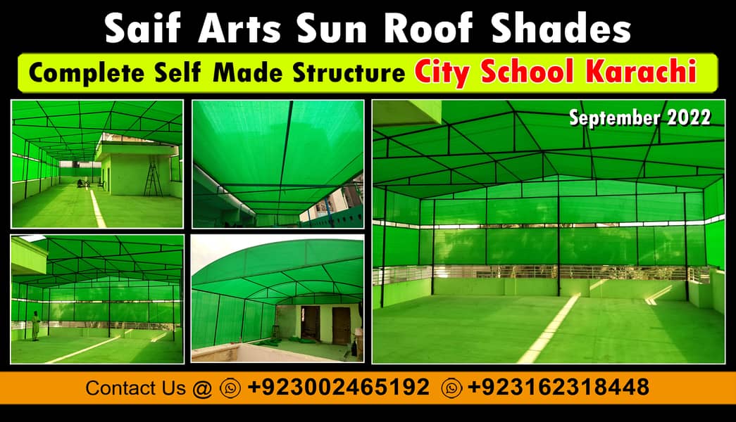 Net Shade, Tensile Shade, Fiber Shade, Folding Shade, Sliding Shade 16