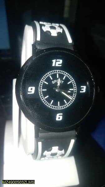 Stylish Silicon Casual Watch For Men 2