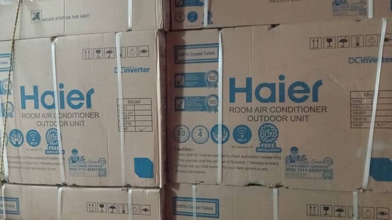 haier 18hfc AC DC 1ton   triple inverter ups technology 11