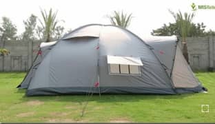 camping site tents