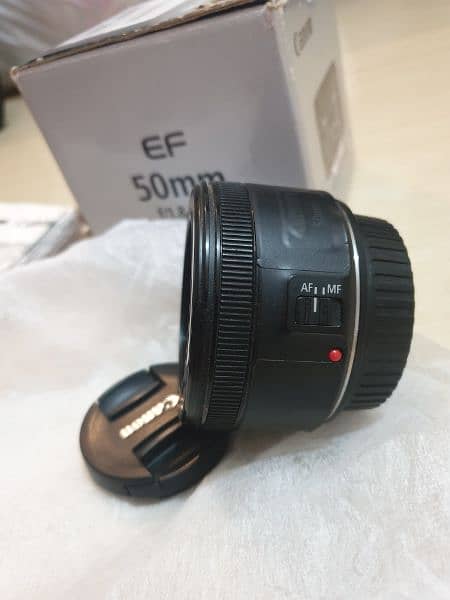 Canon Dslr Camera Lens 50mm 1.8 STM BRANDNEW AUTO FOCUS 6