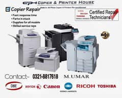 Photocopy Machine and Printers sell and provides services