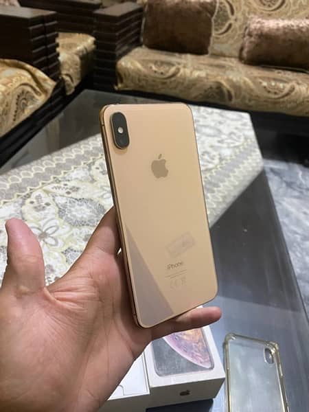 iphone xsmax  Dual sim approved 64gb iphone xa max Gold 82BH 7