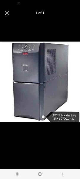 APC SMART UPS FOR SALE= 3000VA /48V/ 2700 watts 0