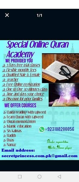 Online Quran teacher