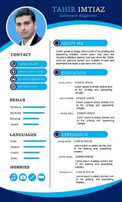 Professional CV and Resume