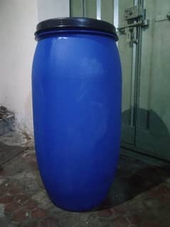 Plastic Drum Foir sale (Like New)