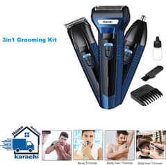 Kemei 3 in 1 trimmer available, Dingling Also available