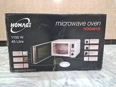 45 Ltr Homage Microwave Oven with Grill for Barbeque 0