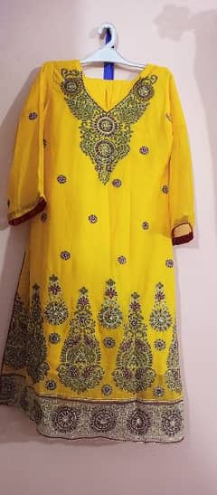 yellow suit dhupta and pajama