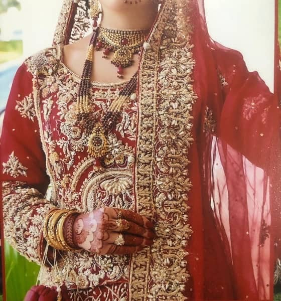 Bridal dress | wedding | Lehenga| designer bridal dress | Nikkah Dress 5