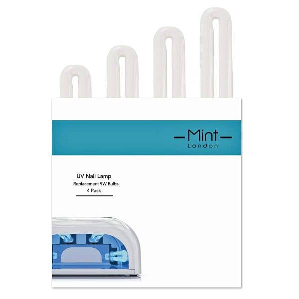 Mint London uv nail lamp replacement 9w bulb (4 Bulbs) 3