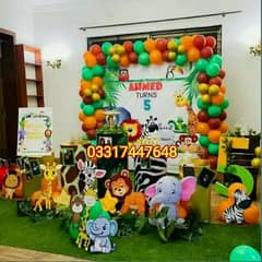 magic show Birthday party Balloon arch & decor & decoration