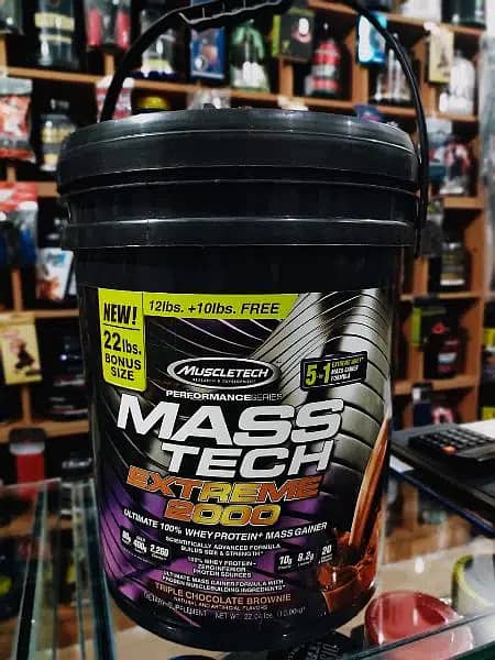 Premium Quality Muscle Mass Gainer Supplements 9