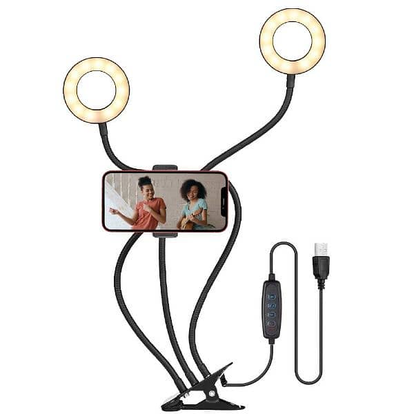 BLUESTONE USB DUAL RING LIGHT 0