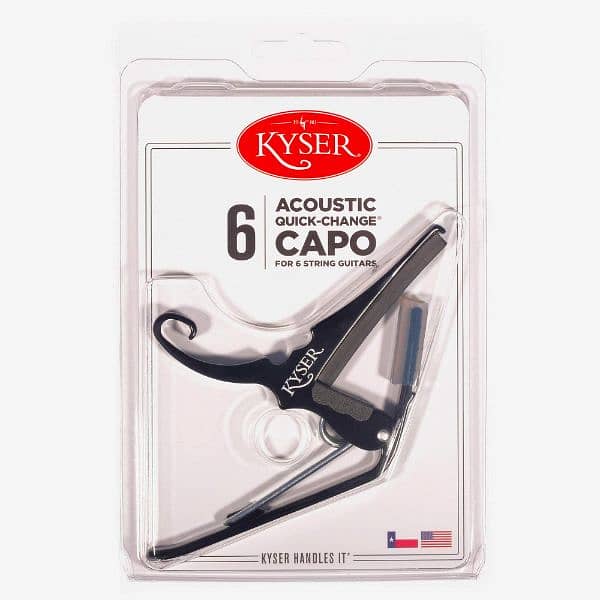 Kyser Quick-Change Guitar Capo for 6-string acoustic guitars 3