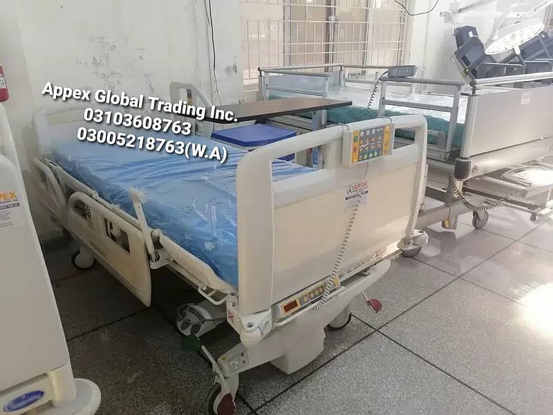 Hospital Patient electric ICU bed full featured - USA & UK branded 8