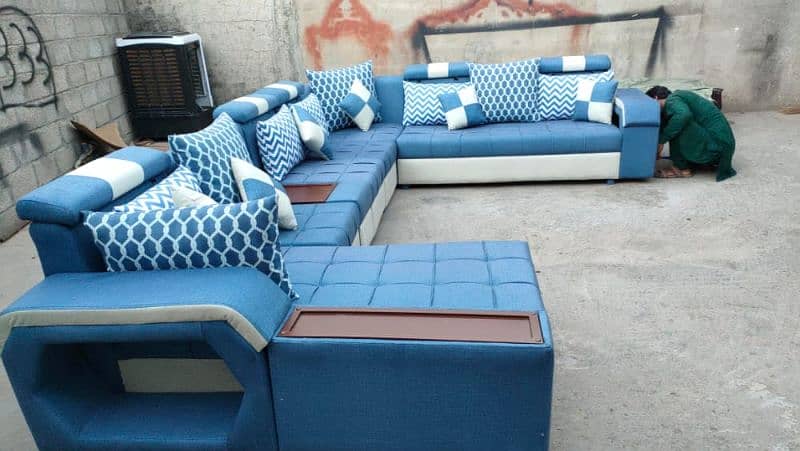 new ten seater sofa with four stools 15