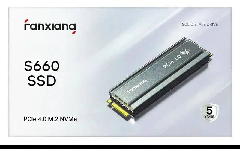 SSD M2 FANXIANG 660 Nvme Gen4 1TB 2TB SSD M2 NGFF Internal Solid State 7