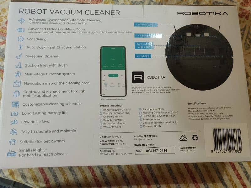 Robot vacuum cleaner 0