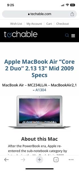 apple macbook air mid 2009 core 2 duo broken lcd (read add ) 4