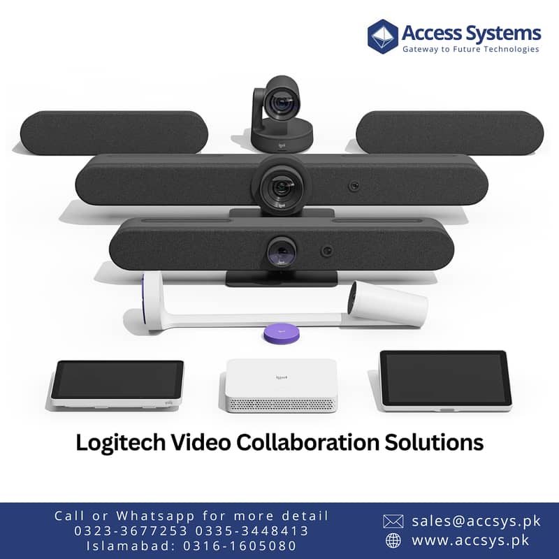 Video Conferencing Logitech Group | Meetup | Rally | Bar Conference 0