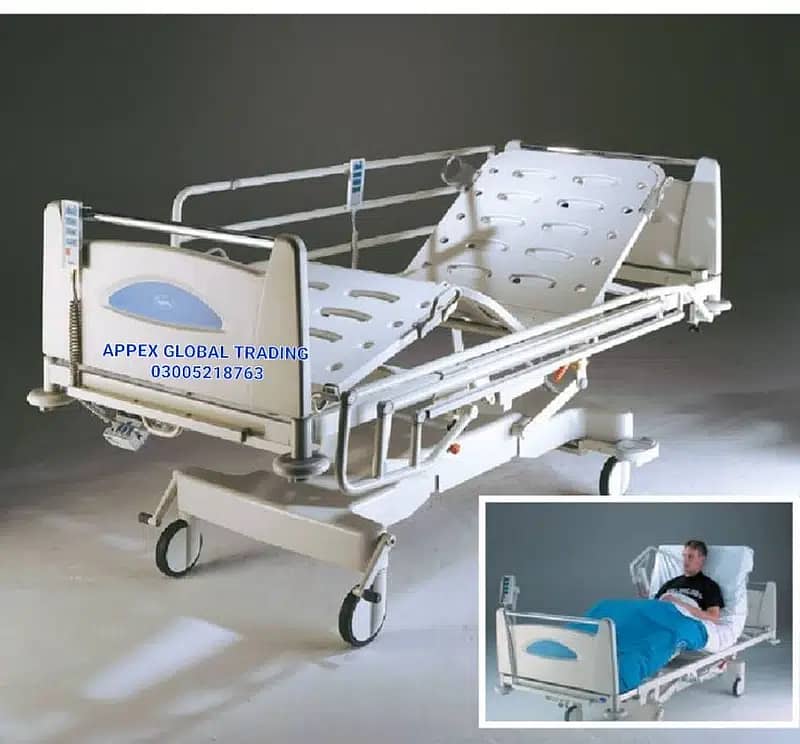 Hospital patient electric ICU bed for clinics-USA & UK Imported   Desc 0