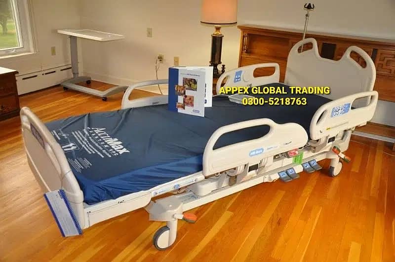 Hospital patient electric ICU bed for clinics-USA & UK Imported   Desc 3