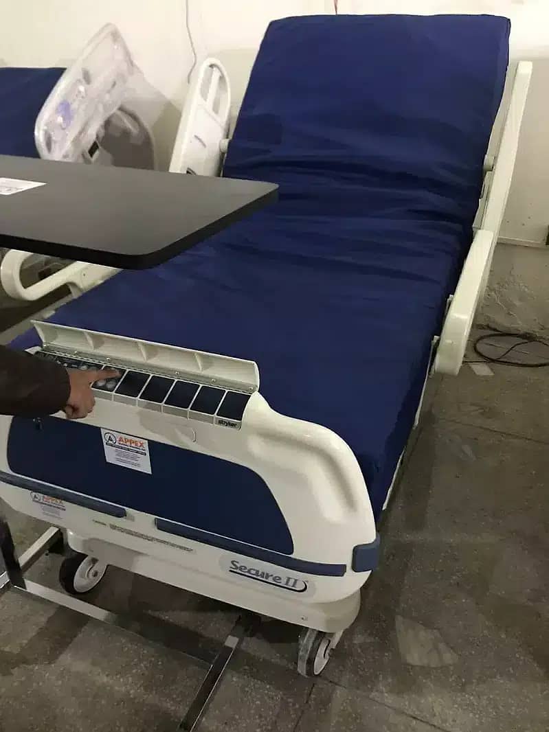 Hospital patient electric ICU bed for clinics-USA & UK Imported   Desc 4