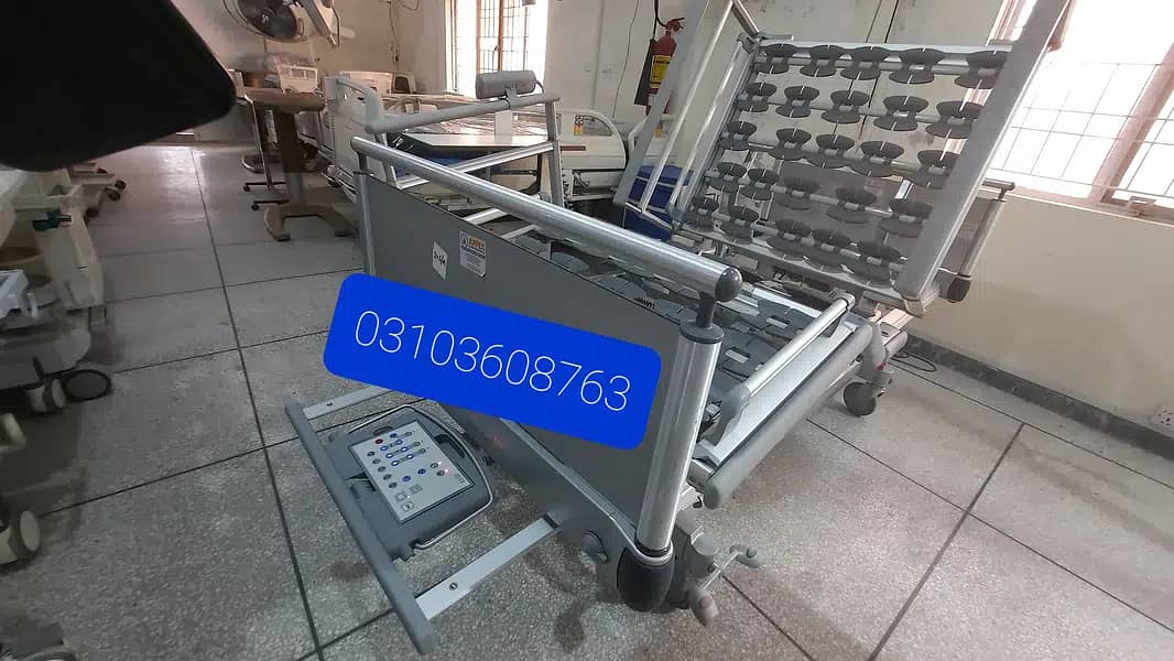 Hospital patient electric ICU bed for clinics-USA & UK Imported   Desc 16