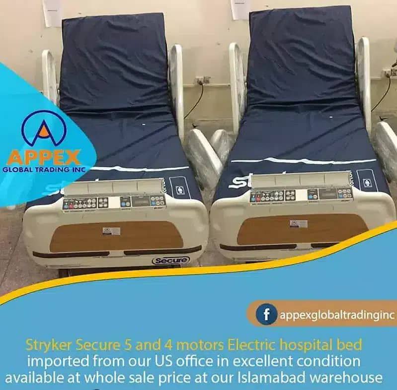 USA/UK branded Hospital patient electric ICU bed at Best Price 5