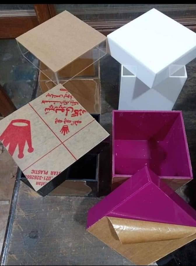 Chanda Box / Acrylic Box / Donation Box Maker Lahore 8