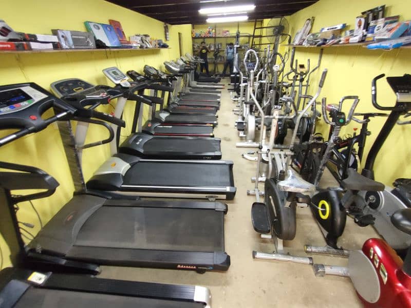 Treadmill cycles benches and exercise fitness gym machines 8