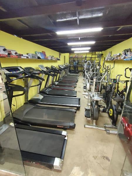 Treadmill cycles benches and exercise fitness gym machines 11