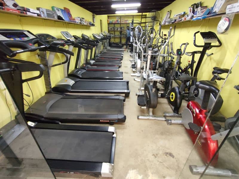 Treadmill cycles benches and exercise fitness gym machines 14