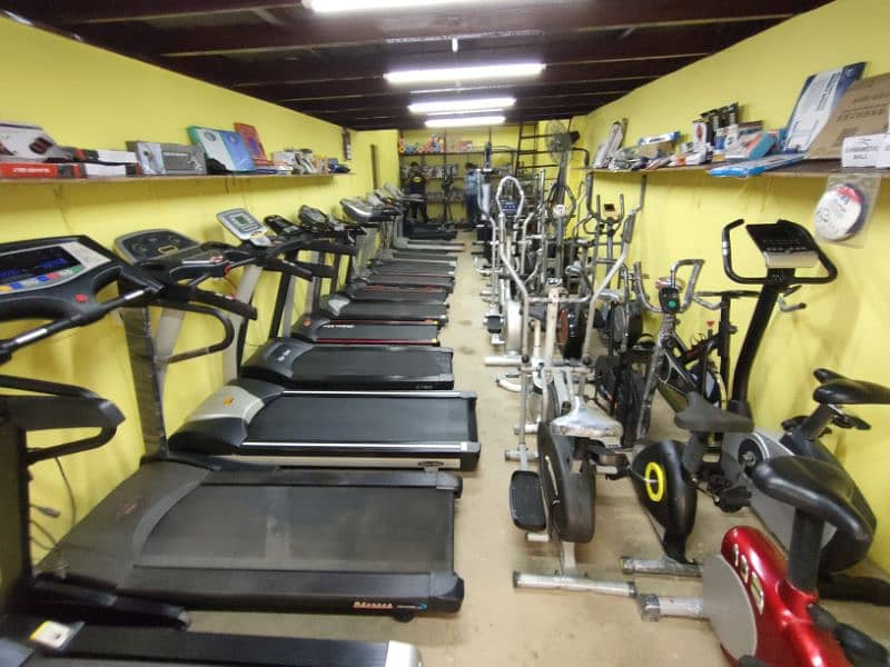 Treadmill cycles benches and exercise fitness gym machines 17