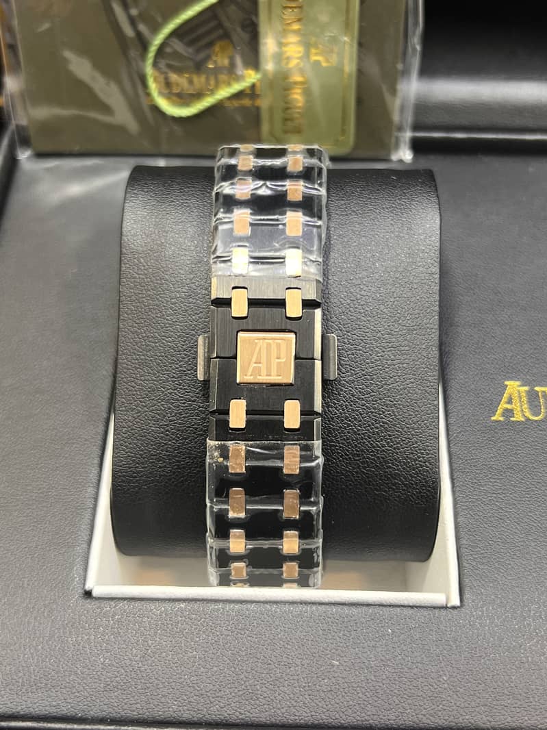 AUDEMARS PIGUET Two Tone Black Watches 1056773782