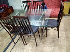 Dinning Table with 6 Chairs