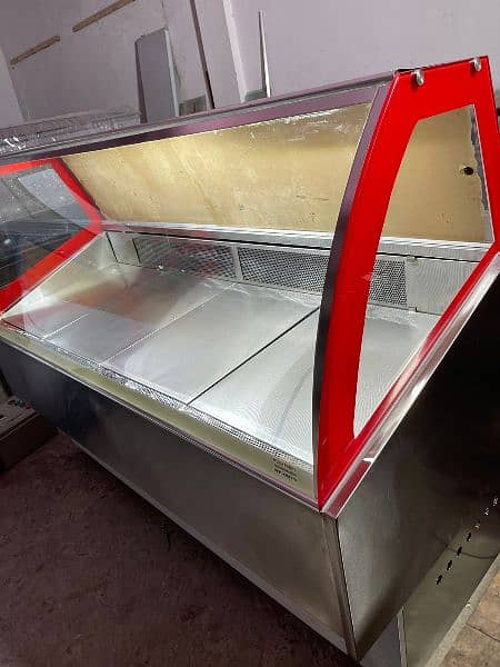 Meat Display Chiller Horizontal for sale new latest 0