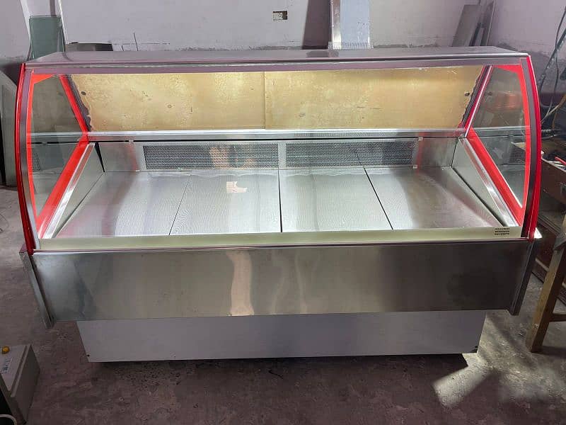 Meat Display Chiller Horizontal for sale new latest 10