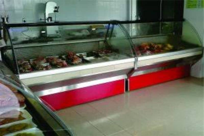 Meat Display Chiller Horizontal Counter 1