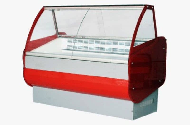 Meat Display Chiller Horizontal Counter 9
