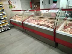 Meat Display Chiller Horizontal Counter