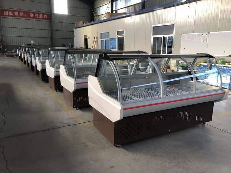 Meat Display Chiller Horizontal Counter 3
