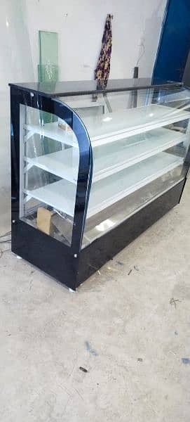 Bakery Counter Sweets and Cake Chiller Counter Display 14