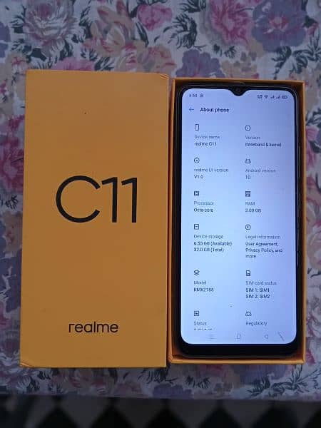 Realme C11.2/32 Box Available. 0