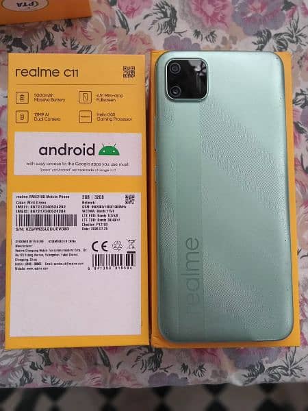 Realme C11.2/32 Box Available. 1