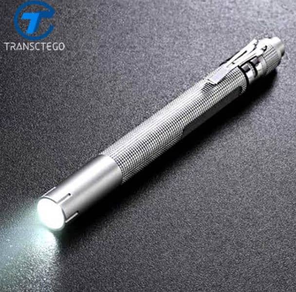 LED Flashlight Torch Pen Light 0